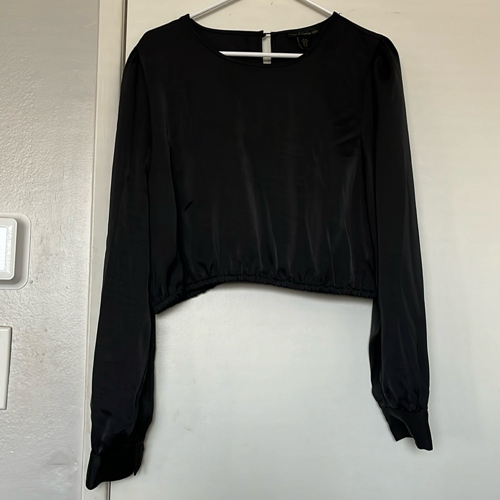 House of Harlow 1960 - black crop top